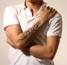 Okay, one thing is for certain. Men Tribal Arm Tattoo Designs