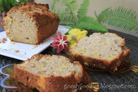 In a large bowl, whisk together flour, sugar, cinnamon, baking powder, and salt. Goodyfoodies Recipe Banana Pineapple Loaf Cake Martha Stewart