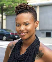 Love This Short Locs Hairstyles Short Natural Hair Styles Natural Hair Styles For Black Women