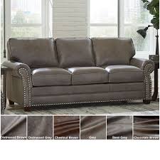 Find vegan faux couches and all things for the living room on this. Made In Usa Vernon Top Grain Leather Sofa On Sale Overstock 27415239