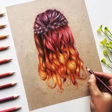 You can see i had some puppies that loved chewing these. 20 Hair Drawings In 2020 Strathmore Artist Papers