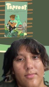 Taproot by Keezy Young. SO. FKN. CUTE. #taproot #graphicnovels #keezyyoung  #queerbooks #yabooks #booktok #bookrecommendations #HolidayOREOke  #greenscreen