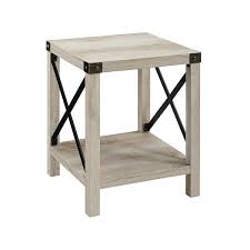 Check spelling or type a new query. Walker Edison Farmhouse End Table 18 In X 22 In White Oak Lwf18mxstwo Rona