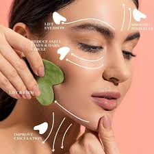 Finalize Facial Massager Jade Roller And Gua Sha Stone Ice