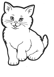 Begin your kid's coloring activity with prettymiss kitty. Cat Coloring Pages Cat Coloring Page Animal Coloring Books Animal Coloring Pages