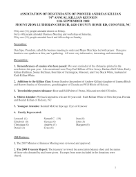 ASSOCIATION OF DESCENDANTS OF PIONEER ANDREAS KILLIAN