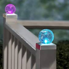 The deck store online carries several cost effective replacements in both solar and low voltage caps that fit most major name brands like timbertech, azek, and trex. Buy 4x4 Solar Post Cap Lights Sunnypark Deck Fence Outdoor Railing Lights Decorative Solar Powered Gazing Ball Caps Led Lamp For Garden Patio Pathway Online In Indonesia B07vwc7stt