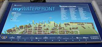 The trail starts in downtown halifax on the waterfront side of the marriot waterfront hotel adjacent to historic properties on upper water street. Explore The Halifax Harbourfront