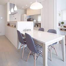 キッチン タカラスタンダード ダイニングテーブル イームズチェア 100均 などのインテリア実例 2017 05 10 08 48 48 roomclip ルームクリップ ダイニングテーブル ikea 白ダイニングテーブル ダイニング