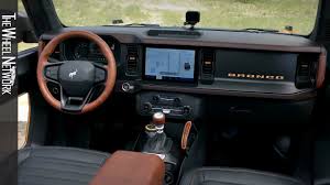 2021 Ford Bronco Interior Youtube