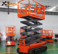 Crawler Self Propelled Scissor Lift Track Type Aerial Work Platform