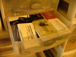 Garage sales are another good place to find craft supplies. Organizing Scrapbook Supplies See What I Do To Keep My Stuff In Order