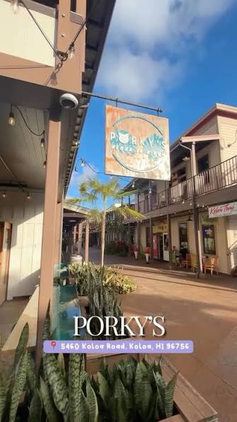 📍 Porky’s | Koloa, HI , Do you guys remember when Porkys used to operate  in front of the Lihue Veterans Center? So nice to finally visit their brick  & mortar. , ✨ OUR PICKS ✨ , 🌭 #1 | PINEAPPLE ...