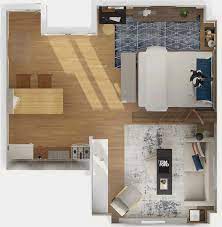 Maybe you would like to learn more about one of these? Studio Layout Guide Two Ways To Design A Small Studio Apartment