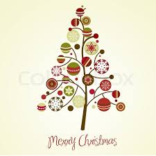There are 22836 christmas tree illustration for sale on etsy, and they cost 5,64 $ on average. Beautiful Christmas Tree Illustration Stock Vektor Colourbox