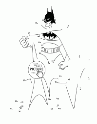 Simple Dot To Dot Batman Coloring Pages For Kids Connect The Dots Printables Free Wuppsy C Batman Coloring Pages Lego Coloring Pages Coloring Pages For Kids