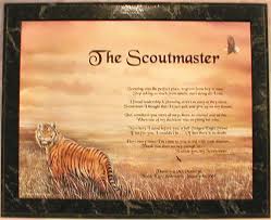 scoutmaster good bye poem plaque