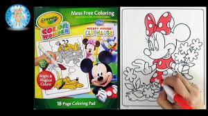 Kirimkan ini lewat email blogthis! Crayola Color Wonder Mickey Mouse Clubhouse Coloring Book Minnie Mouse Flowers Family Toy Report Youtube