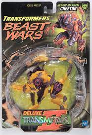 Hasbro 1995 Transformers Beast Wars Deluxe Transmetals 2 Cheetor 1st issue  card | eBay