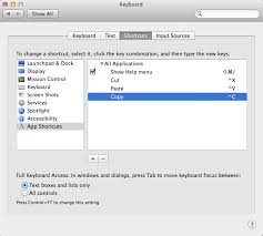 What are the shortcut keys for cut, copy, and paste? How Can I Reassign The Copy Paste Keyboard Shortcuts Ask Different