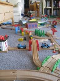 The set also features a decorative wood thomas the tank engine box with a removable lid that doubles as a seat cushion. 14 Best Thomas The Train Table Set Up Ideas Train Table Thomas The Train Table Thomas The Train