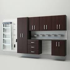 All plans are based on 3/4″ thick plywood. Flow Wall Deluxe Modular Wall Mounted Garage Cabinet Storage Set With Workstation And Accessories In Silver 22 Piece Fcs 12012 12s 6s2 The Home Depot Garage Storage Cabinets Garage Cabinets Garage Wall Storage
