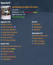 Netrunner and the wonderful memories of cracking new data packs. Looking For Interesting Corp Decks Netrunner