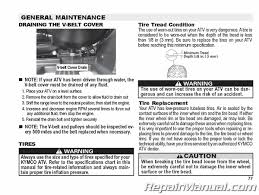 Kymco Mxu 375 Le Atv Owners Manual