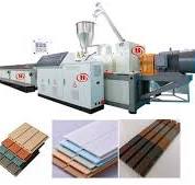 Wood plastic composite wall panel extruder /PP PE PVC WPC ...