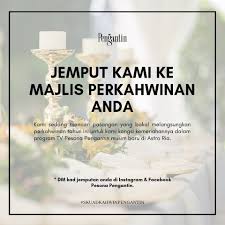 Jemputan majlis rumah terbuka & aqiqah. Pesona Pengantin Kami Sedang Mencari Pasangan Yang Bakal Melangsungkan Perkahwinan Tahun Ini Untuk Kami Kongsi Kemeriahannya Dalam Program Tv Pesona Pengantin Musim Baru Di Astro Ria Dm Kad Jemputan Anda Segera