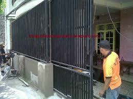 Model pagar rumah minimalis 2020. Dunia Bengkel Las Dan Konstruksi Baja