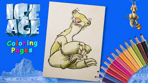 0 ratings0% found this document useful (0 votes). Ice Age Coloring Book Coloring Sid From Ice Age Cartoon How To Draw A Sloth Youtube