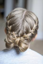 Check out these photos for inspiration on flower girl dresses, flower crowns, and more. Flower Girl Hair Styles Simple And Pretty French Braid Into A Bow Flower Girl Hairstyles Kids Hairstyles Hair Styles