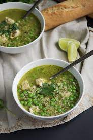 Aguadito De Pollo Peruvian Chicken Soup The Forked Spoon Recipe Peruvian Recipes Easy Chicken Soup Quinoa Soup