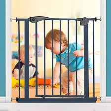 Lpo Baby Children Safety Gate Door Auto Close Stair Fence Baby Protection Safety Gate Ideal None Screw Pressure Baby Protection Child Safety Gates Safety Gate