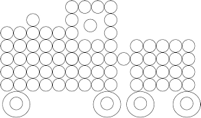 Download and print these dot paint coloring pages for free. Truck Do A Dot Art Coloring Page Coloring Home
