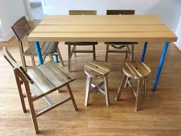 100 Ikea Table With Skogsta Chairs Made Of Acacia Wood Chairs 60 For 4 Stools 15 For 2 Table 30 Table 4 Chairs Ikea Table Table Dining Table