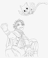 Natsu dragneel coloring pages are a fun way for kids of all ages to develop creativity, focus, motor skills and color recognition. How To Draw Happy From Fairy Tail Coloring Page Free Fairy Tail Png Image Transparent Png Free Download On Seekpng