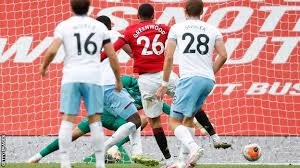 Fifa 21 manchester united vs west ham. Manchester United 1 1 West Ham Red Devils Need Point To Reach Champions League Bbc Sport