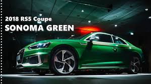 Image result for Sonoma Green 2018 RS5
