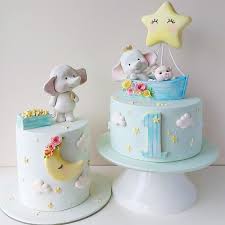 You want to make it special, but it's too soon to tell what your baby likes. Elephant Birthday Cake Baby Boy Birthday Cake Baby Birthday Cakes Boy Birthday Cake