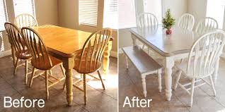 Diy Grey Paint Wash Dining Table Chairs The Diy Lighthouse Painted Kitchen Tables Dining Table Makeover Kitchen Table Makeover