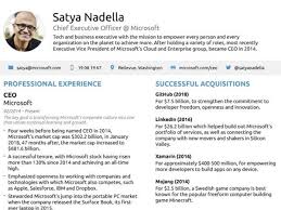 And he had to go through a lot of failures and few more rocket explosions made him lose several of the facebook and nasa satellites. Satya Nadella S One Page Resume Commitment And Will The Key To A Successful Career Tech News