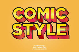 Download 3d Detailed Text Effect Video Game Comic Graphic By Anomali Bisu Creative Fabrica Comic Styles Text Effects Text Yellowimages Mockups