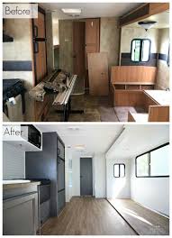 R V Makeover Sawdust 2 Stitches Diy Camper Remodel Camper Trailer Remodel Remodeled Campers