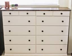 2 Tarva Dressers Linked Together I Wouldn T Want To Router The Drawers Just The Top To Change The Esthetics But Wo Ikea Dresser Dresser Design Closet Layout