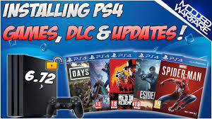 Ep 4 Installing Ps4 Games Dlc Updates Ps4 6 72 Jailbreak Youtube