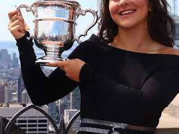 Tennis champion bianca andreescu beamed as she celebrated her historic win at the u.s. Bianca Andreescu Champions Canadian Fashion After Her Us Open Win