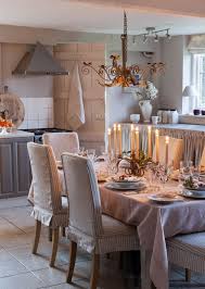 A Christmas Home Gallery Home Upholstered Dining Chairs Country Kitchen