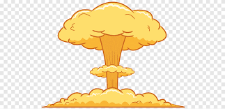Atomexplosion In Clownform Atompilz Atompilzexplosion Bombe Wolke Png Pngegg